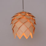 Wooden Pendant Light Pine lamp