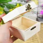 1Pcs Wooden Jewelry Box