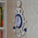 33cm Anchor Wall Hanging Clock