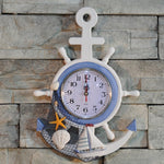 33cm Anchor Wall Hanging Clock