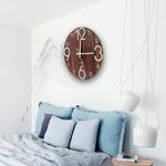 Wooden Luminous Number Wall Clock