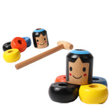 Tumbler Magic Stubborn Wood Man Toy