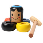 Tumbler Magic Stubborn Wood Man Toy