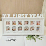 "MY FIRST YEAR" Pictures Plastic Photo Frame