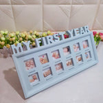 "MY FIRST YEAR" Pictures Plastic Photo Frame