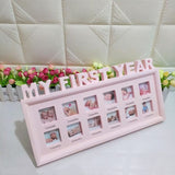 "MY FIRST YEAR" Pictures Plastic Photo Frame