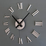 3D Roman Numerals Wall Clock