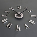 3D Roman Numerals Wall Clock