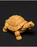 Little Turtle Wood Sculpture