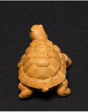 Little Turtle Wood Sculpture