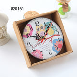 Mute Wooden Wall Clocks