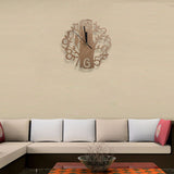 Vintage Stylish Design Wood Wall Clock