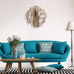 Vintage Stylish Design Wood Wall Clock