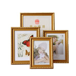 Antique Gold Wood Photo Frame