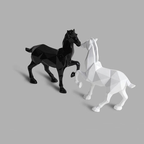 Modern Abstract Horse Statue