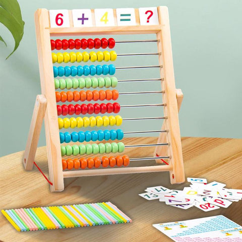 Wooden Abacus Educational Arithmetic Kid Toy