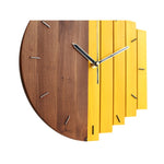 Modern Design Wooden Wall Clock