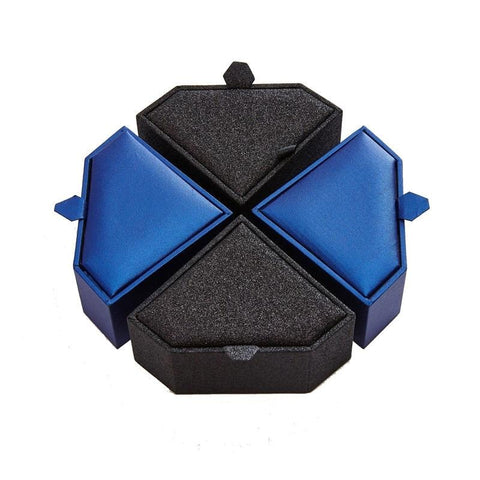 Blue and Black Jewelry Box