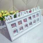 "MY FIRST YEAR" Pictures Plastic Photo Frame