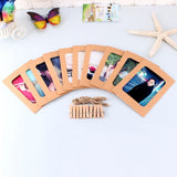 Wooden Clip Paper Photo Frame