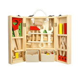 Kids Wood Multi-functional Tool Set Toys