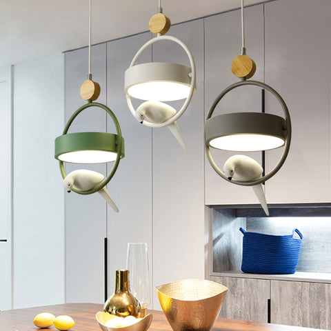 Bird Pendant Light Hanging Lamp