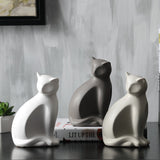 Ceramic Lucky Cat Statue