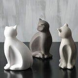 Ceramic Lucky Cat Statue