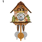 Antique Wooden Cuckoo Wall Clock