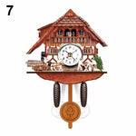 Antique Wooden Cuckoo Wall Clock