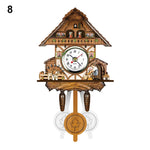 Antique Wooden Cuckoo Wall Clock