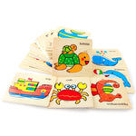 3D Wooden Puzzle Toys For Kids